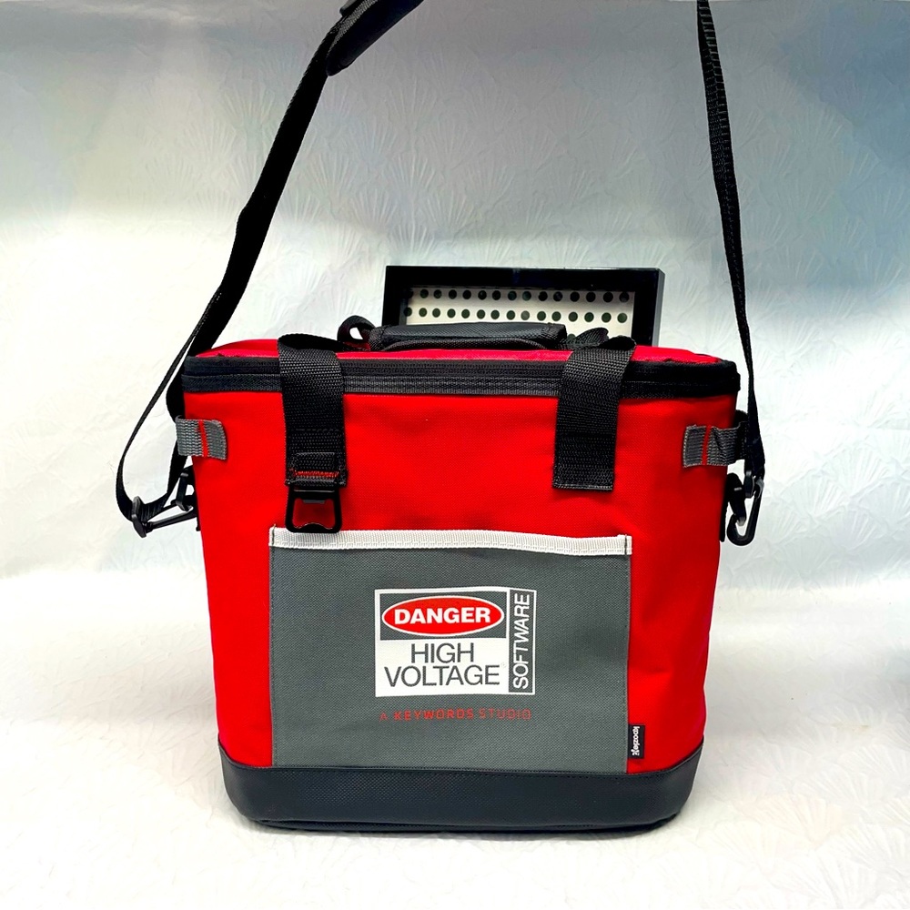 Koozie Insulated Cooler Tote Bag Lunch bag Electrician HVAC Technician Travel